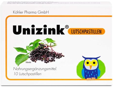 UNIZINK Lutschpastillen 10 St
