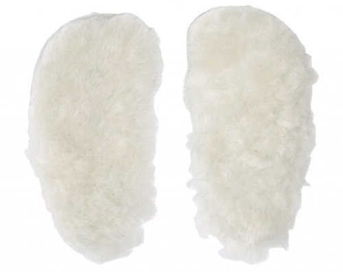 Anna & Paul Krabbelschuhe Lammfellsohle für warme Füße - gewachstes Lammfell, S - 18/19
