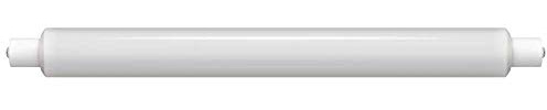 Crompton Lamps LED 284mm DET Tubular 6W SCC-S15 (40W Equivalent) 4000K Cool White Opal 650lm Mirror-Light Picture-light Light Bulb