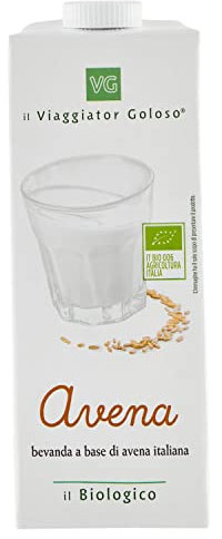 il Viaggiator Goloso Il Biologico Bevanda Biologica a Base di Avena, 1000ml