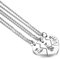 JewelryWe Schmuck 3PCS Freundschaftsketten Besten Freunde Halskette Edelstahl Big/Middle/Little Gravur Split Herz Anhänger Kette Freundschaftsgeschenk Silber …