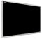 ALLboards Kreidetafel Magnetisch mit Alurahmen Premium EXPO 150x100cm Magnettafel Schwarz, Kreide