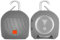 Dreneco Stand Up Shockproof Silicone Protective Case for JBL Clip 3 Portable Bluetooth Speaker (Grey)