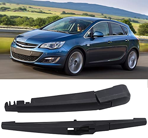 Astra Scheibenwischer Hinten Baujahr 2011 P-J, 2PCS Scheibenwischer-Baugruppe Ersetzen Auto Heckscheibe Windschutzscheibe Wischerarm und Wischerblatt Wischerarm Hinten Naturkautschuk 1273094