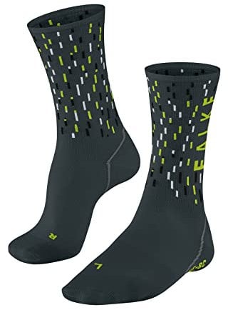 FALKE Unisex Fahrradsocken BC Impulse Peloton U So Funktionsmaterial antiblasen 1 Paar, Grau Steel Grey 3583, 46-48