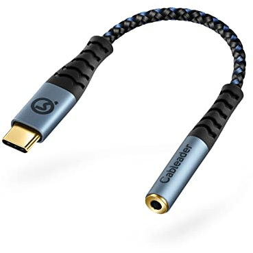 USB C to 3.5mm Jack Headphones Adapter, USB Type C male to 3.5mm Female Headphone Jack Adapter 24 bit 96kHz for iPad/MackBook&pro& Air/Pixel/Samsung Galaxy/A52/Z Flip/Mate Pro/XiaoMi pro/Redmi etc