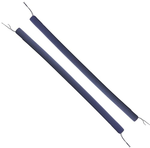 fender-design Drahtrelingpolster 2er-Pack (Navy Blau) – das universell einsetzbare Drahtrelingpolster entwickelt für den Einsatz auf dem Segelboot, im Wassersport, Bootszubehör, Boot Geschenke