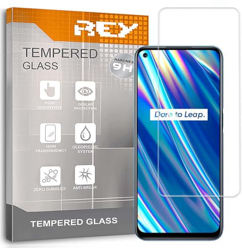 2X Protector de Pantalla para OPPO Reno 2 - Reno 2Z - OPPO Reno 2F - REALME 8i - X50 5G - 6-6s, Cristal Vidrio Templado Premium