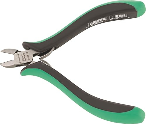 STAHLWILLE Mini-Elektronik-Seitenschneider 110 mm | punktgenaues Arbeiten mit sauberem Schnitt | Made in Germany