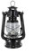 HOHOVYVY Öllampe,Petroleumlampe Outdoor,Retro Outdoor Ing Kerosin Lampe Öl Licht Laterne Mediterranen Stil Decor(Black-25CM)