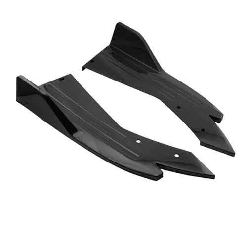 FLORENTER Spoiler Posteriori per Golf 5 6 7 Auto Paraurti Posteriore Diffusore Splitter Spoiler Canard Minigonne Laterali Copertura Auto Tuning Accesso alettone Posteriore Auto(Nero)