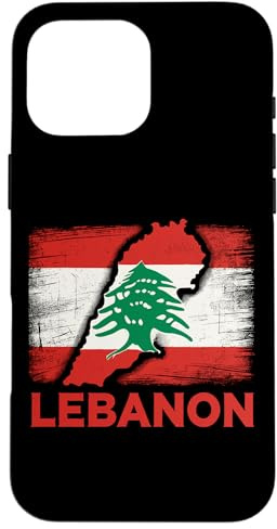 Libanon Flagge Zeder Beirut Libanesisch Arabisch Arabisch Islam Hülle für iPhone 16 Pro Max