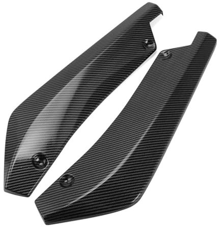 Heckspoiler Für F&ord Für Fiesta Für Focus 3 4 MK3 MK4 Für Mondeo Für Ecosport Für Kuga Für Focus ST Auto Hintere Stoßstange Lip Spoiler Diffusor(Rear right)