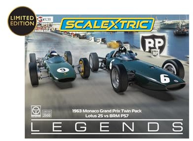 Scalextric C4580A 1963 Monaco Carlo Optimal Prix Doppelpack Slotcar