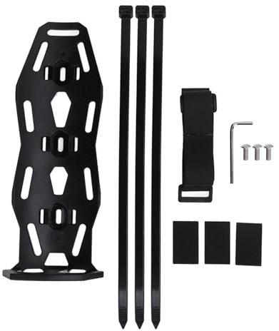 Baxnore Cycle Front -Gabel -Käfig, wasserdichte Vordergabel -Flaschenkäfig, Mehrzweck -Plastik -Radkäfig mit Montage -Kit für Wasserflaschenbeutel