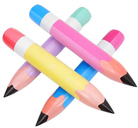 NOLITOY 4pezzi Gadget Gonfiabili Per Decorazioni Compleanno e Accessori Divertenti Per Aula e Decorazioni Estive