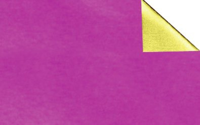 Alufolie 90 g/qm 50 x 80 cm rosa/gold - 1 Rolle