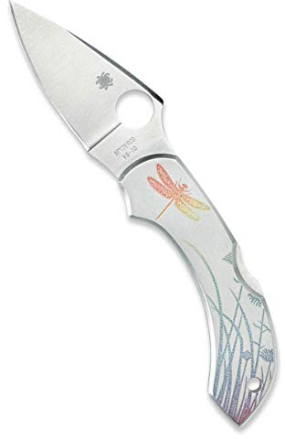 Spyderco C28PT Couteau Dragonffly SS Tattoo Lame Acier