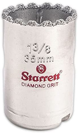 Starrett KD0138-N 1.3/8-Inch Diamond Grit Holesaw