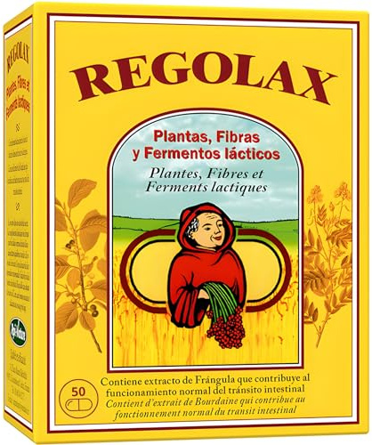 Regolax 50 gélules | Laxatif contre la constipation - Transit Intestinale - Séné, Bourdaine, Agar-agar, probiotiques | Api-Nature