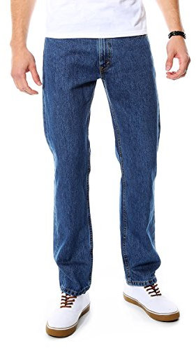 Levi's 505 Regular Fit Jeans Homme, Medium Stonewash, 33W / 32L