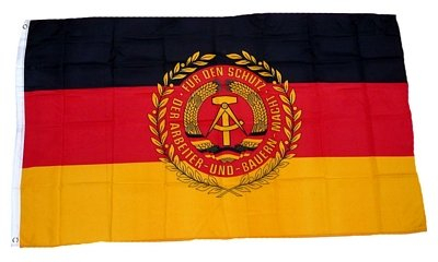 Fahne/Flagge DDR NVA Truppenfahne 90 x 150 cm