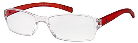 I NEED YOU Lesebrille Oscar / +2.00 Dioptrien / rot, 1er Pack
