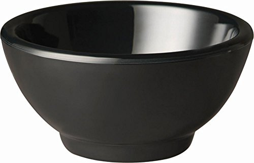 APS 83451 Schale PURE, Ø 5,5 cm, Höhe 4 cm, Melamin, schwarz