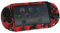 ZedLabz SC-1 silicone skin protector gel cover case for Sony PS Vita 2000 Slim - camo red