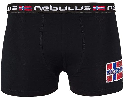 Nebulus 3er Pack Boxershort Diego – Shorts, Slip, Unterhose, Boxer (T100)