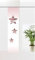 gardinen-for-life Flächenvorhang Wave Stars Red, Weihnachten Schiebevorhang mit Druck-Motiv, Gr.60x260 cm Tolles Motiv