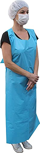 Medi-Inn PE-Schürzen Extra-stark glatte Oberfläche (blau, 75 x 140 cm, 500 Stück)