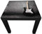 wandmotiv24 Beistelltisch E-Gitarre Schwarz - Hochglanz Kleiner Tisch als Deko, Holz-Tisch, Tischplatte Bedruckt, Couchtisch, Gartentisch, Kunstdruck M0466