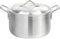 Aluminium Cookware Deep Stockpot Soup Pot Saucepan Cooking Pan Stew Catering (24cm)