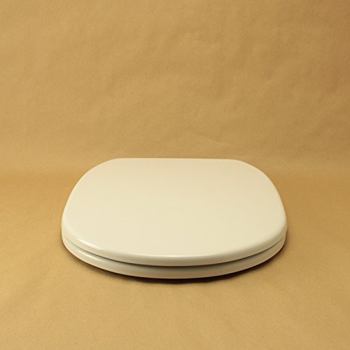 Copriwater per FLAMINIA METRO TERRA/MONOBLOCCO TERMOINDURENTE BIANCO cerniera inox normale o rallentata soft close
