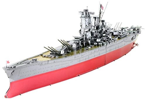 Metal Earth Yamato 3D-Puzzle aus Metall, Boots-Puzzle, für Erwachsene, 29,49 x 4,5 x 6,5 cm