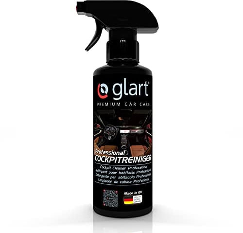 Glart 45CR - Detergente per auto Care Pro per la pulizia degli interni di plastica e cruscotto, 500 ml