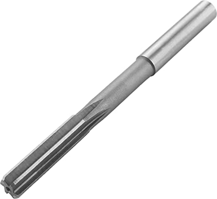 Utoolmart Schnellarbeitsstahl, H7, Bohrreibahle, 10 mm Durchmesser, gerader Schaft, Maschinen-Reibahle, Fräswerkzeug für Bohrmaschine, 2 Stück