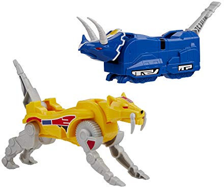 Power Rangers PRG MMPR Triceratops SABERTOOTHED Tiger