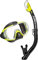 Tusa Visio - Schnorchel-Set tauch-Maske Tasche (Gelb)