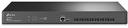 TP-Link JetStream TL-SX3008F V1 - Switch - 8 Anschlüsse - managed - an Rack montierbar