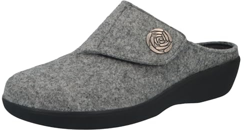 Berkemann Damen Berkoflex Clogs Filz wide Fußbett: herausnehmbar
