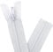 Sawoake 2 Pezzo #5 15 cm Separazione Giacca Zipper per Cucire Cappotti Giacca Zipper Bianco A Forma di Plastica Zipper Bulk Tailor DIY Strumenti di Cucire per Indumento/Borse