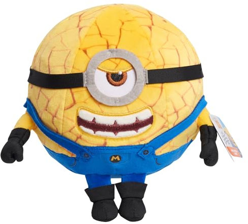 Illumination Minions Despicable Me 4 Squooshy Peluche Mega Jerry, juguetes para niños a partir de 3 años Just Play