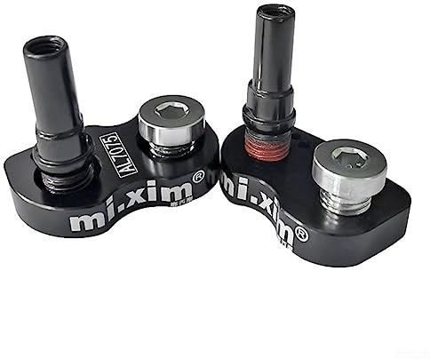DAZZLEEX Fahrrad V-Brake Verlängerung Sitz Fahrrad Rack Verlängerung Halter Rahmen Bremse Adapter 22mm Schwarz