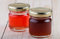 KWARE 25 x 41ml Mini Jam Jars Including Gold Twist Off lids and Ideal for Samples, Breakfast portions, Wedding Favours and Gifts.