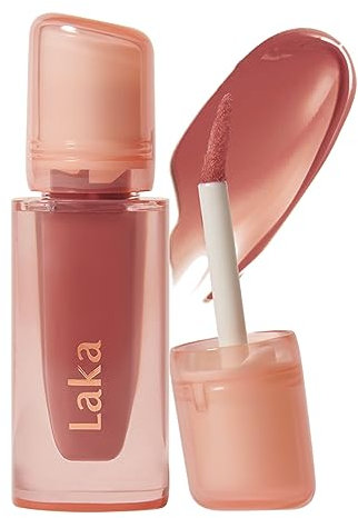 LAKA Jelly Nude Gloss, transparenter Lippenöl, hydratisierend, nicht klebrig, pflegend, Vegan, K-Beauty​ (301 Fig Ring)