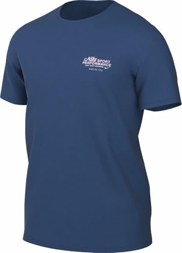 Nike Herren M Nk Df Uv Hyverse Ss Gx, Court Blue/Pink Foam, FN3279-476, L