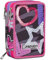 Seven Federmäppchen, Mäppchen, Mehrfarbig, Federtasche für Schreibwaren, Etui komplett mit Bleistiften, Filzstiften, Schulmaterial, mit 3 Fächern, Mädchen, Schule - Grundschule, XXL rosa Herzen