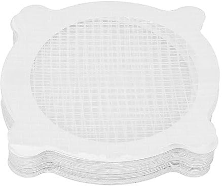 Lot de 50 Autocollants jetables en Maille for canalisation de Douche, Attrape-Cheveux, Bouchon de Cheveux for canalisation de Baignoire, Autocollants en Maille adhésive imperméable for Salle de Bain,